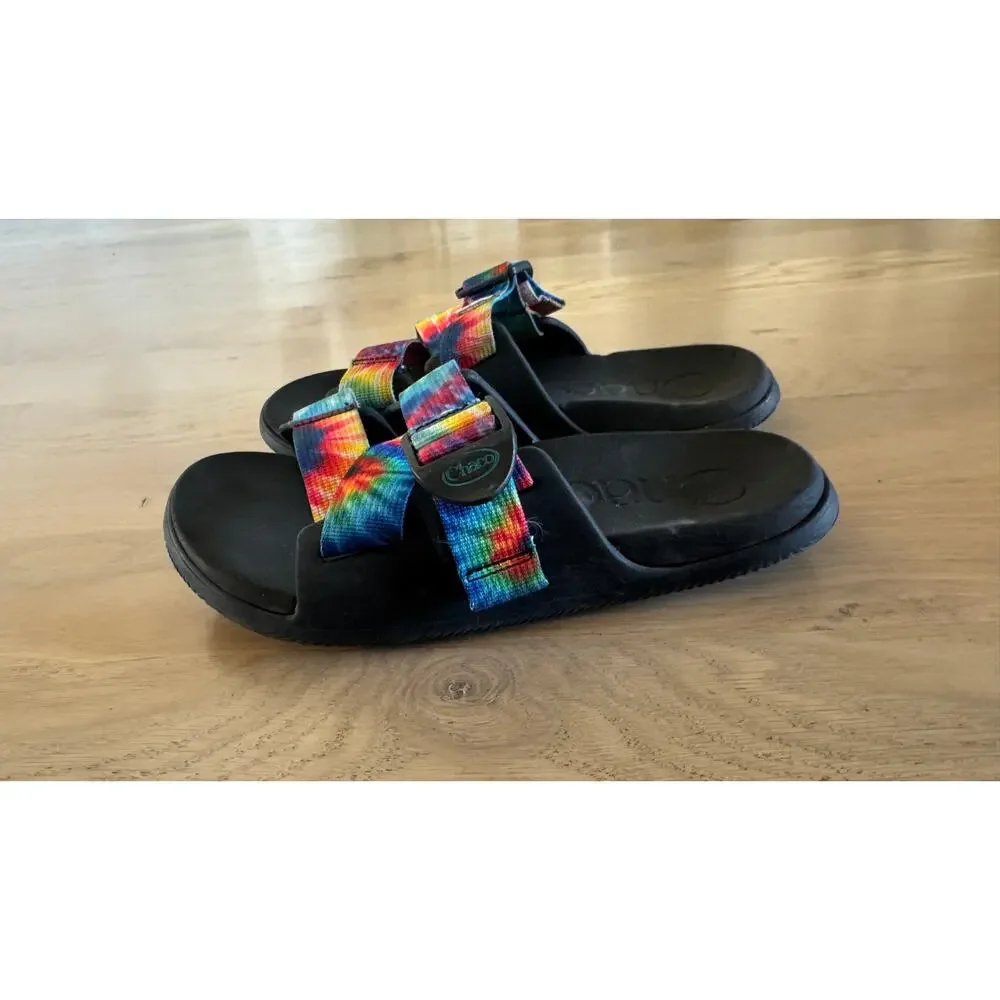 Chaco Women's Chillos tie dye Slide water sandal size 6